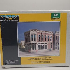Design Preservation Models O Scale #802 Kirsten's Corner Cafe Sealed